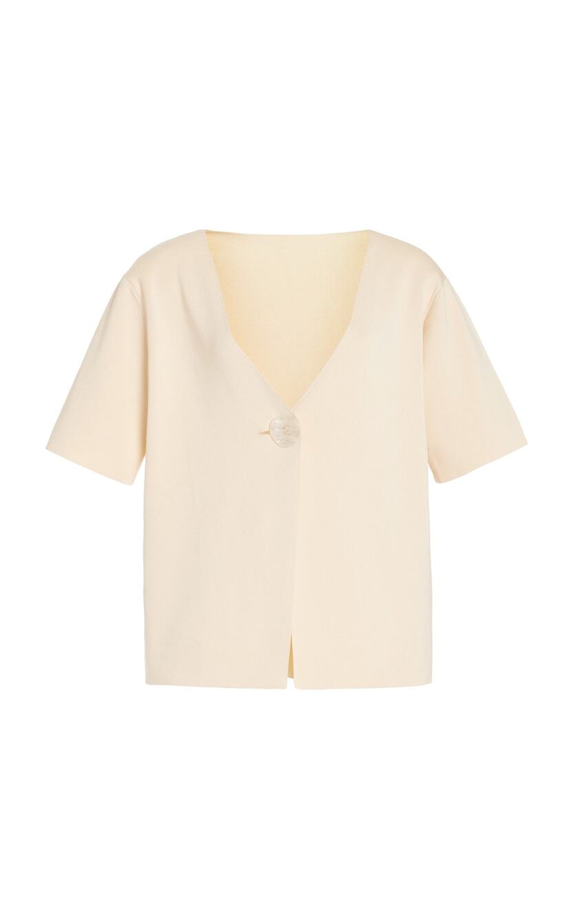Elce Exclusive Inka Buttoned Tencel Top White - XS/S